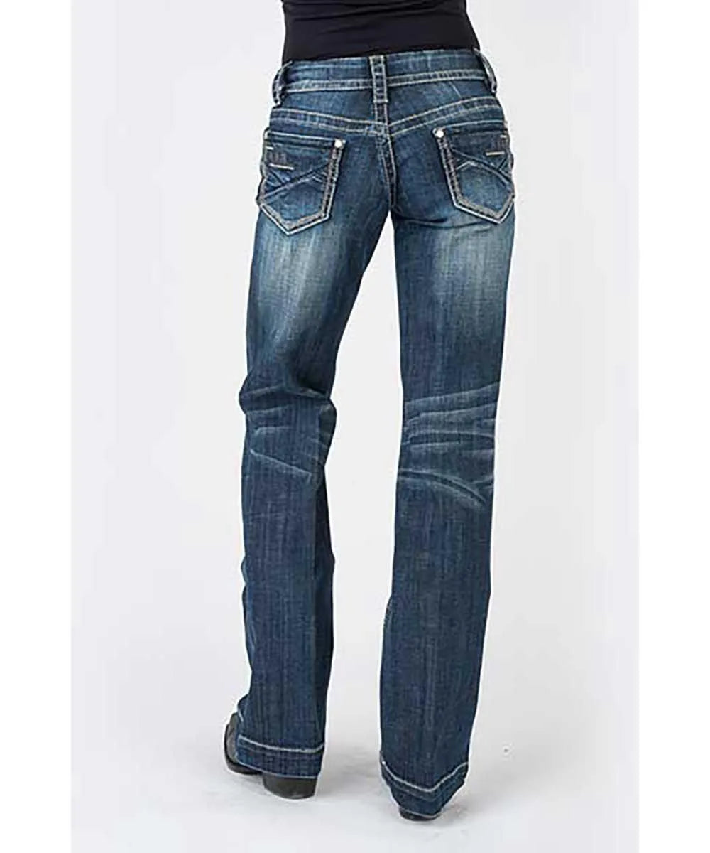 Stetson 214 Trouser Fit w/ Pieced Back Pocket - Women's Jeans - Hatcountry