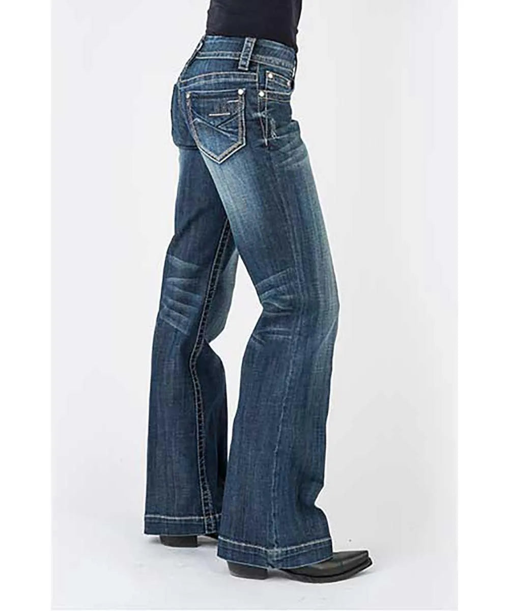 Stetson 214 Trouser Fit w/ Pieced Back Pocket - Women's Jeans - Hatcountry