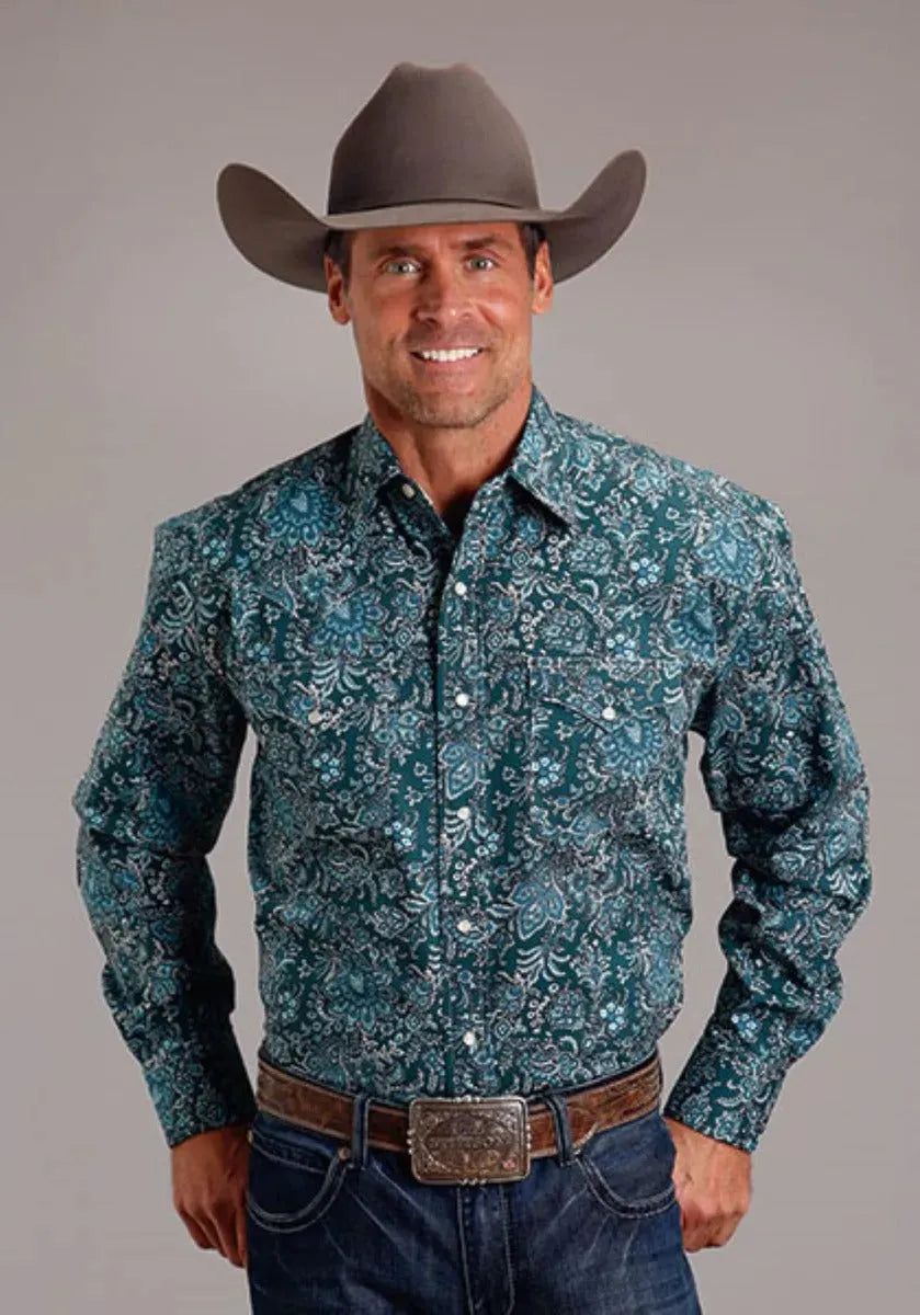 Stetson Forest Paisley (Green)