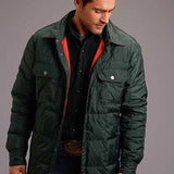 Stetson Modern Denim (Black) - Men's Western Shirt