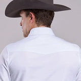 Stetson 2768 Soft Oxford (White) - Men's Western Shirt