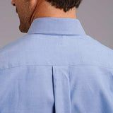 Stetson 3868 Solid Oxford (Blue) - Men's Western Shirt