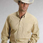 Stetson Golden West (Yellow) - Men's Western Shirt - Hatcountry