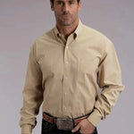 Stetson Golden West (Yellow) - Men's Western Shirt - Hatcountry