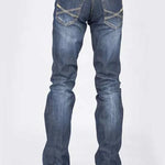 Stetson 1014 Fit Destructed (Dark Wash) - Men's Jeans - Hatcountry
