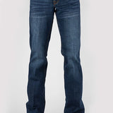 Stetson 1015 Rocker Stretch Fit Mountain (Dark Wash) - Men's Jeans