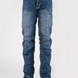 Stetson 1211 Straight Leg Stretch (Medium Wash) - Men's Jeans