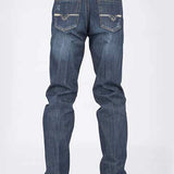 Stetson 1312 Fit Pocket Details (Dark Wash) - Men's Jeans