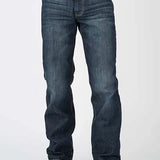 Stetson 1312 Fit Pieced Pockets (Dark Wash) - Men's Jeans