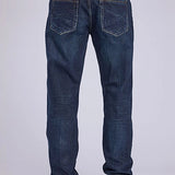 Stetson 1313 Modern Fit Stretch (Gold/Dark Wash) - Men's Jeans