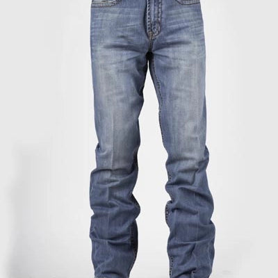 Stetson 1520 Fit Tacking (Light Wash) - Men's Jeans
