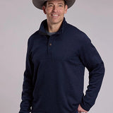 Stetson 3240 Honeycomb Knit (Navy) - Men's Sweater