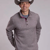 Stetson 3295 Honeycomb Knit (Wine) - Men's Sweater