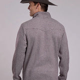 Stetson 3295 Honeycomb Knit (Wine) - Men's Sweater