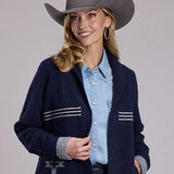 Stetson 3177 Cowgirl Cardigan (Navy) - Women's Knit Sweater