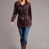 Stetson 1914 Solid (Chocolate) - Women's Long Shirt