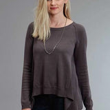 Stetson 0758 Twill Plaid (Grey) - Women's Knit Shirt