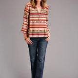 Stetson 01060 Sunset Serape (Multi) - Women's Blouse