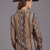 Stetson 2187 Sand Serape (Tan) - Women's Blouse
