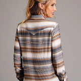 Stetson 1733 Desert Serape (Brown) - Women's Blouse