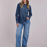 Stetson Dark Denim (Blue) - Women's Western Shirt