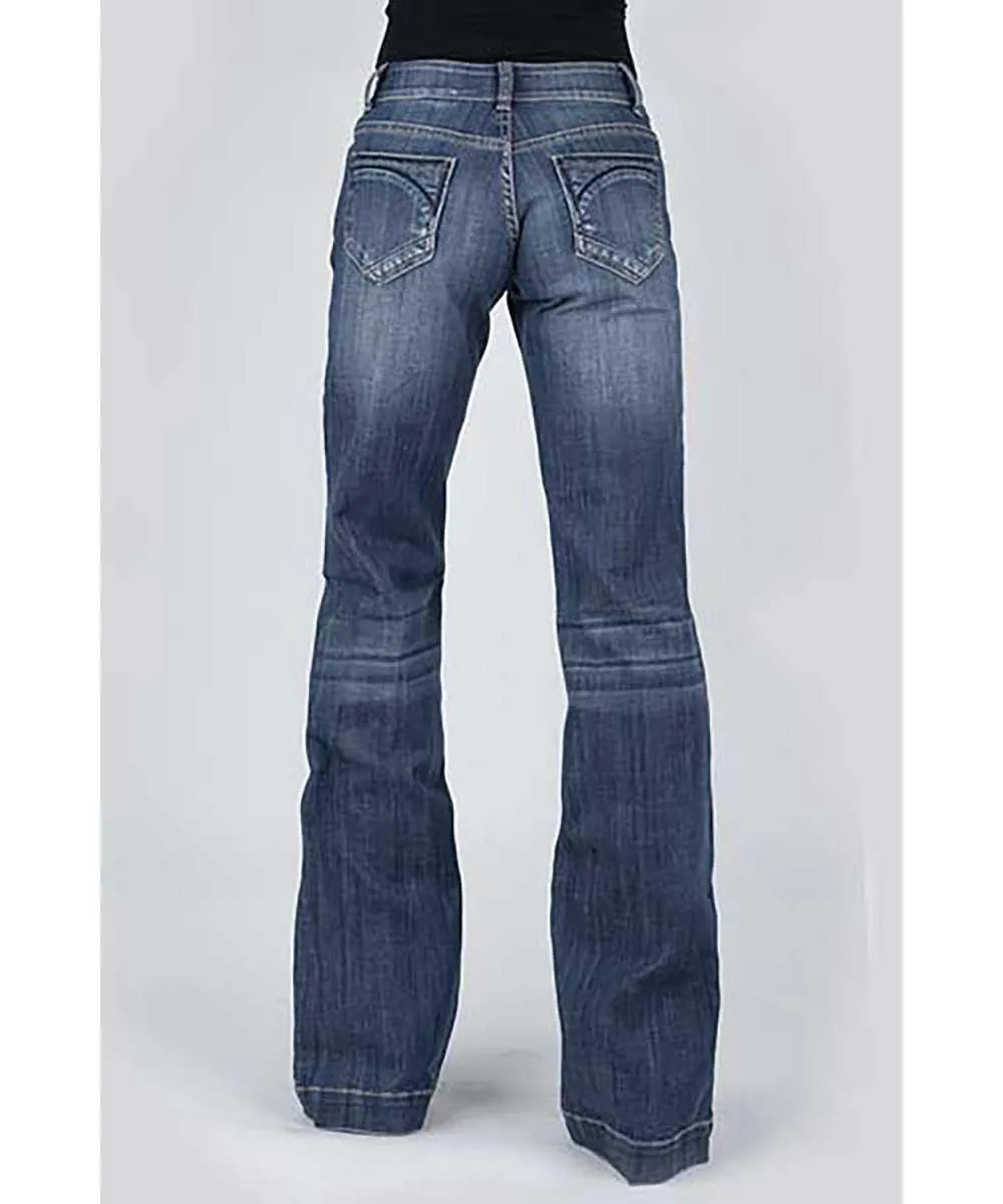 Stetson 214 Trouser Fit w/ Diagonal Pieced Pocket- Women's Jeans - Hatcountry