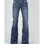 Stetson 214 Trouser Fit w/ Diagonal Pieced Pocket- Women's Jeans - Hatcountry