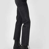 Stetson 915 High Rise Straight Crop (Black) - Women's Jeans