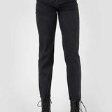 Stetson 915 High Rise Straight Crop (Black) - Women's Jeans