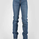 Stetson 915 High Rise Straight Fit (Medium Wash) - Women's Jeans