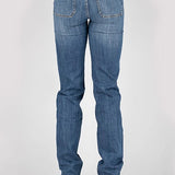 Stetson 915 High Rise Straight Fit Oversize Pockets (Medium Wash) - Women's Jeans