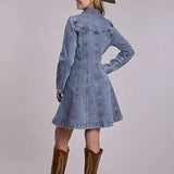 Stetson Princess Seaming (Light Wash) - Women's Denim Dress
