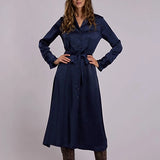 Stetson 3154 Western Satin (Navy) - Women's Dress