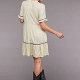 Stetson 2098 3/4 Sleeve (Cream) - Women's Dress