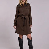 Stetson 3156 Western Viscose (Brown) - Women's Dress