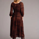 Stetson 1860 Patchwork Bandana (Brown) - Women's Dress