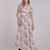 Stetson 2913 Desert Print (Cream) - Women's Dress