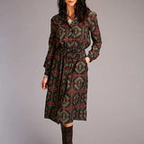 Stetson 00873 Blanket Print (Brown) - Women's Dress