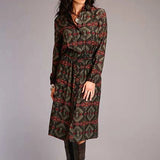 Stetson 00873 Blanket Print (Brown) - Women's Dress