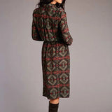 Stetson 00873 Blanket Print (Brown) - Women's Dress