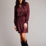Stetson 1763 Poly Satin (Wine) - Women's Skirt