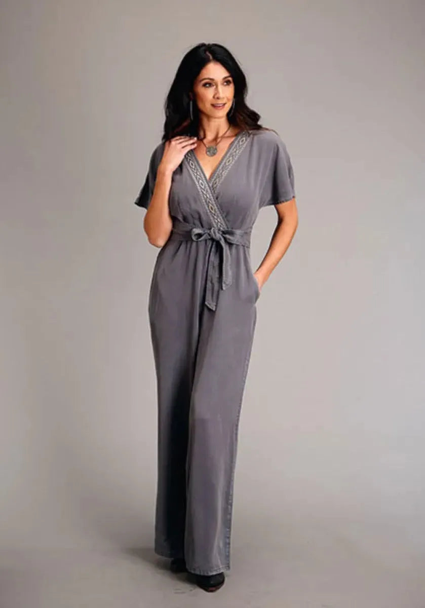 Stetson Lyocell (Grey) - Women's Jumpsuit - Hatcountry