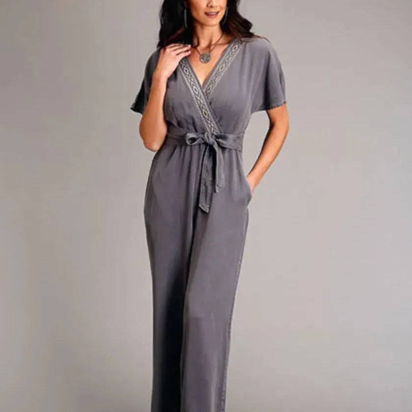 Stetson Lyocell (Grey) - Women's Jumpsuit - Hatcountry
