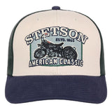 Stetson American Classic (Cream/Navy) - Trucker Cap