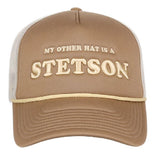 Stetson "My Other Hat Is A Stetson" (Tan) - Trucker Cap