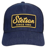 Stetson Since 1865 Denim (Blue) - Trucker Cap