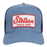 Stetson Since 1865 Denim (Light Blue) - Trucker Cap