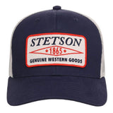 Stetson Felt Patch (Navy/White) - Trucker Cap