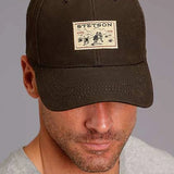 Stetson Oil Skin "The Legend" (Brown) - Ball Cap