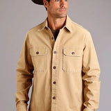 Stetson Stretch Canvas (Tan) - Men's Jacket